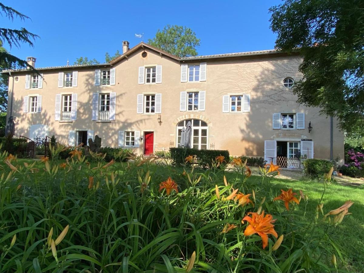 Bed and Breakfast Domaine En Reynouse Pierreclos Exteriér fotografie